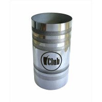 Copo Inox Cilindro Recartilhado 300ml