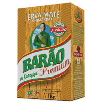 5x ERVA MATE BARÃO PREMIUM 1KG (Chimarrão) 