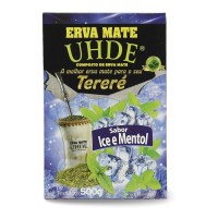 06x ERVA MATE UHDE ICE MENTOL 500G (Meia Caixa)