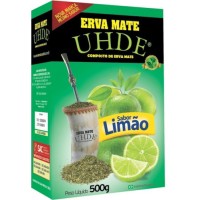 06x ERVA MATE UHDE LIMÃO 500G (Meia Caixa)