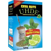 06x ERVA MATE UHDE MENTA E LIMÃO (Meia Caixa)